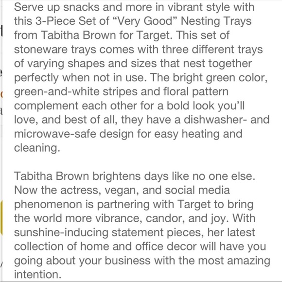 Tabitha Brown Nesting Trays - Picture 5 of 6